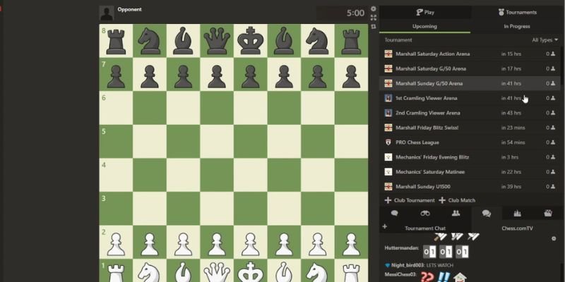 The Final Countdown - US Chess Online Rated